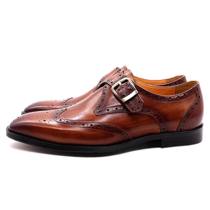 Monkstrap Brogue — Colección Zenvaro