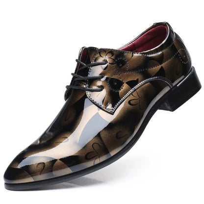 Brogue Derby Metalico — Edición Avant-Garde Zenvaro