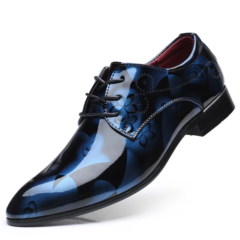 Brogue Derby Metalico — Edición Avant-Garde Zenvaro