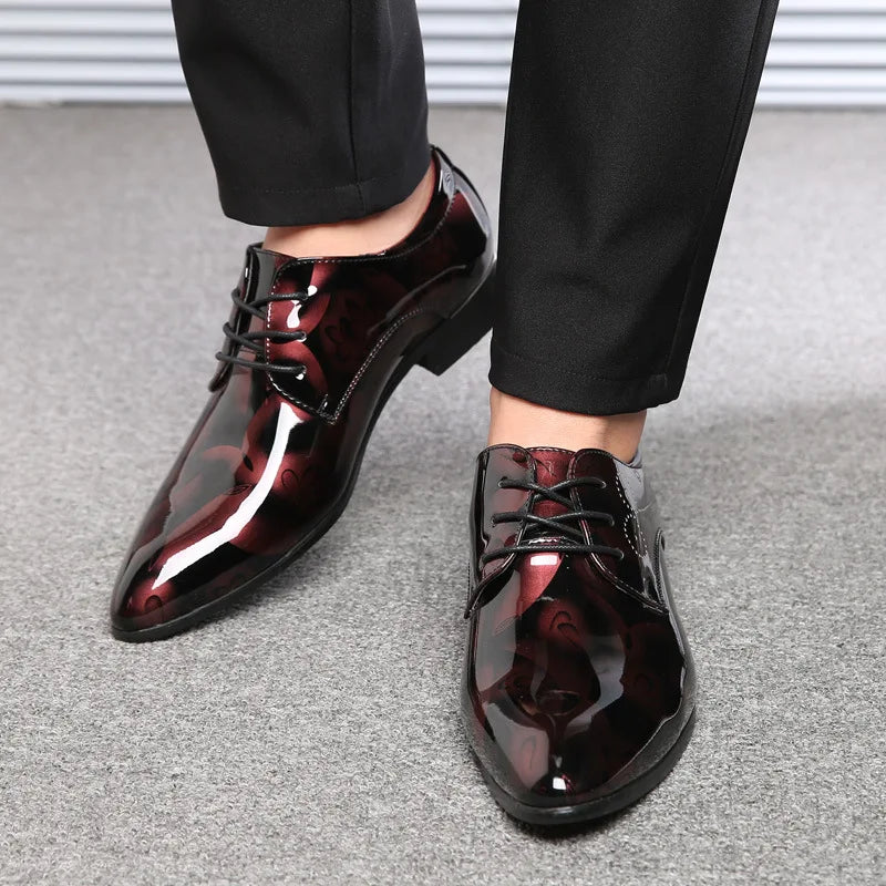 Brogue Derby Metalico — Edición Avant-Garde Zenvaro