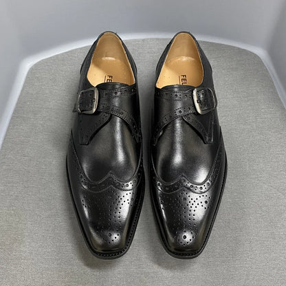 Monkstrap Brogue — Colección Zenvaro