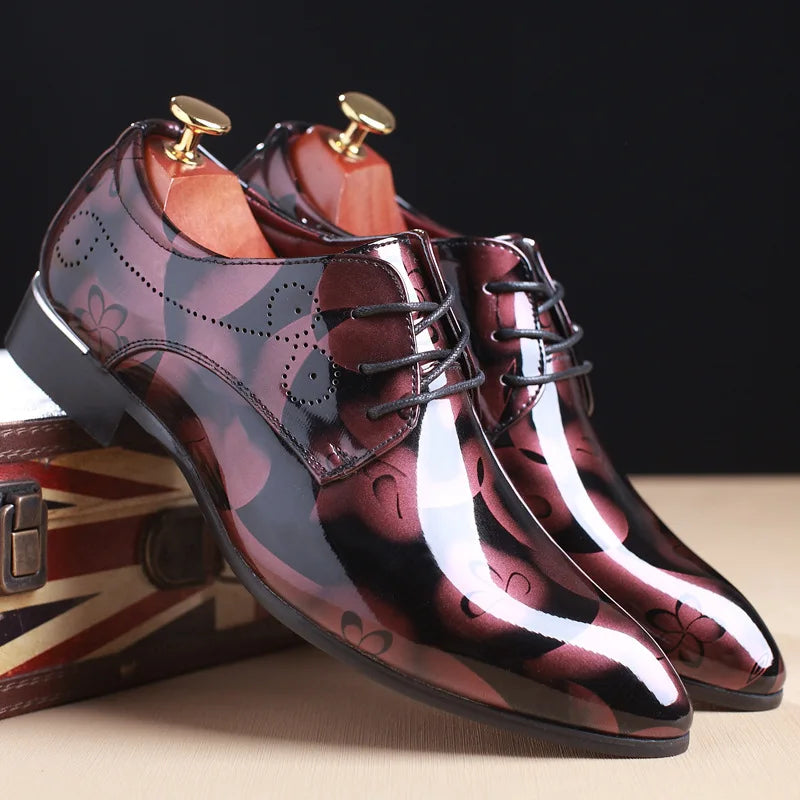 Brogue Derby Metalico — Edición Avant-Garde Zenvaro