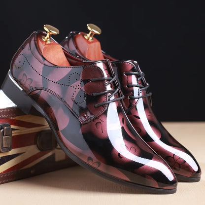 Brogue Derby Metalico — Edición Avant-Garde Zenvaro